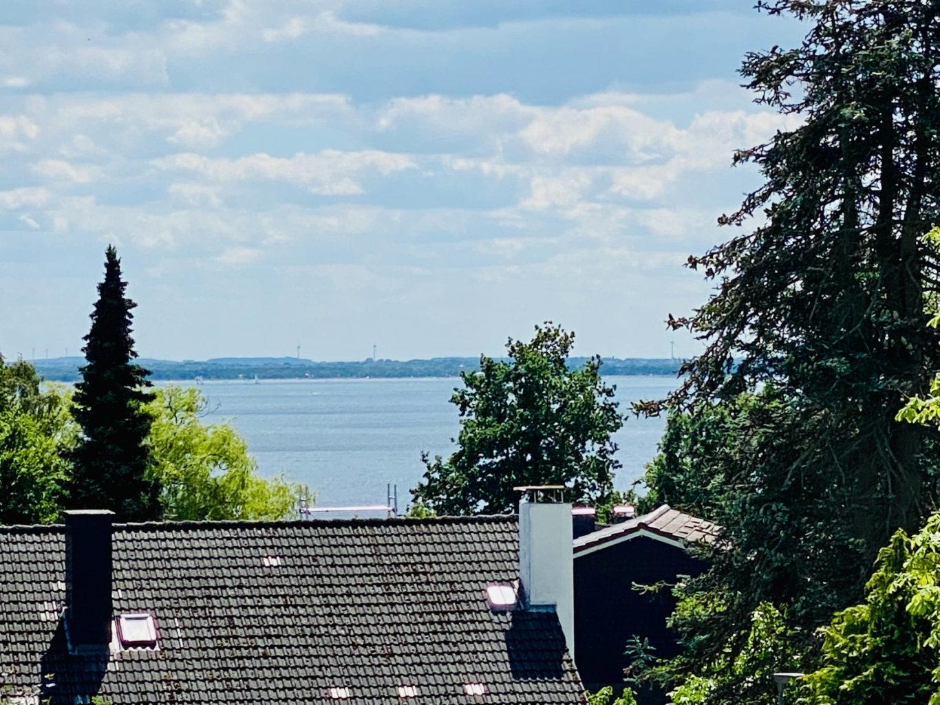 Meerblick von der Loggia Meerblick auf die Ostsee in der Ferienwohnung Meeresbrise in Sierksdorf