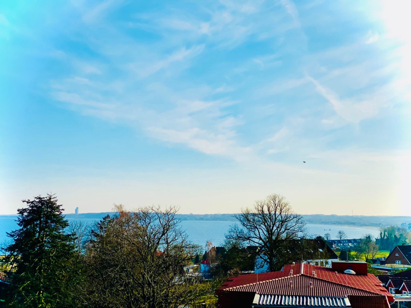 Traumhafter Meerblick Ostseeblick aus der Ferienwohnung Seeblick in Sierksdorf